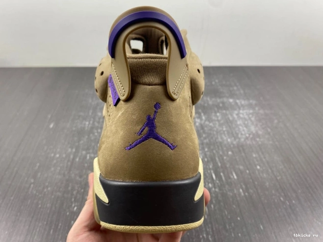Reps TB Gore-Tex Kelp Brown WMNS Jordan Air 6 FD1643-300 0705